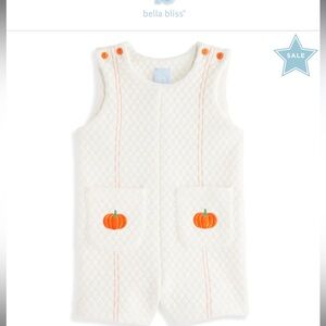 Quilted Pumpkin Romper